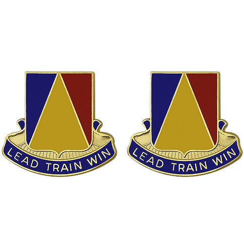 National Training Center Unit Crest (Lead Train Win) - Sold in Pairs