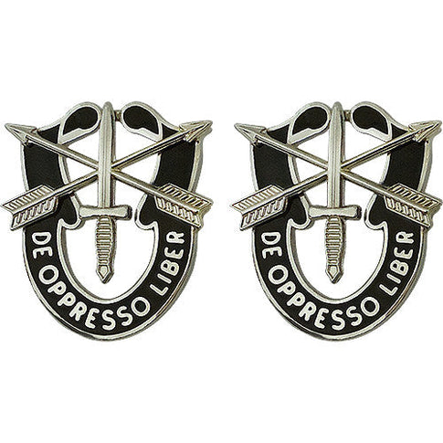 Special Forces Unit Crest (De Oppresso Liber) - Sold in Pairs