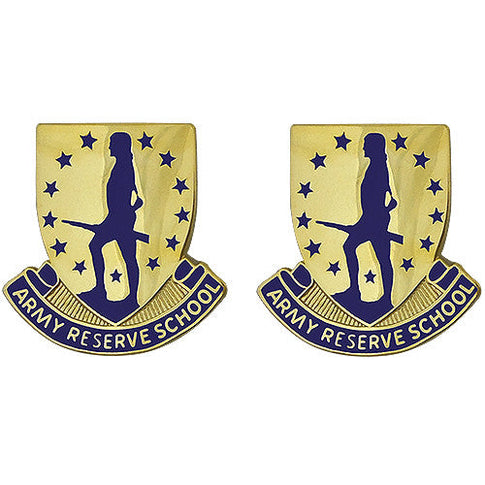 Reserve School Unit Crest (No Motto) - Sold in Pairs