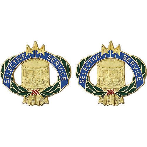 Selective Service Emblem Selective Service System Unit Crest – USAMM
