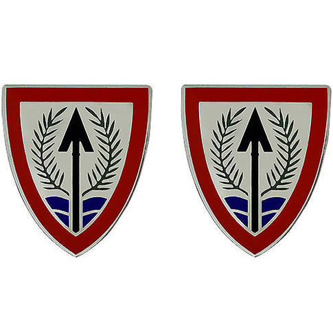 Multi-national Corps Iraq Unit Crest (No Motto) - Sold in Pairs