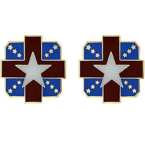 Womack Medical Center (Fort Bragg) Unit Crest (No Motto) - Sold in Pairs