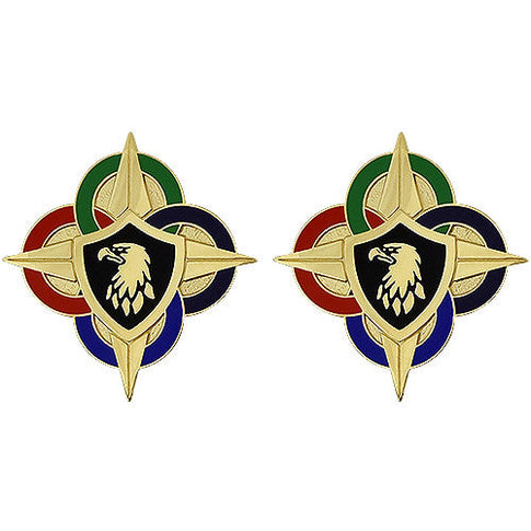 Joint Forces Command (US Army Element) Unit Crest (No Motto) - Sold in Pairs