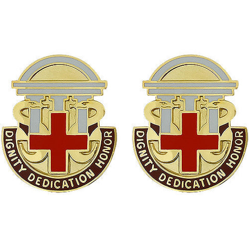 Dwight D. Eisenhower Medical Center Unit Crest (Dignity Dedication Honor) - Sold in Pairs