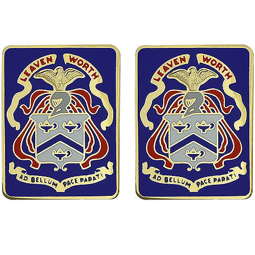 Command And General Staff College (Leavenworth Ad Bellum Pace Parati) Army Unit Crests 