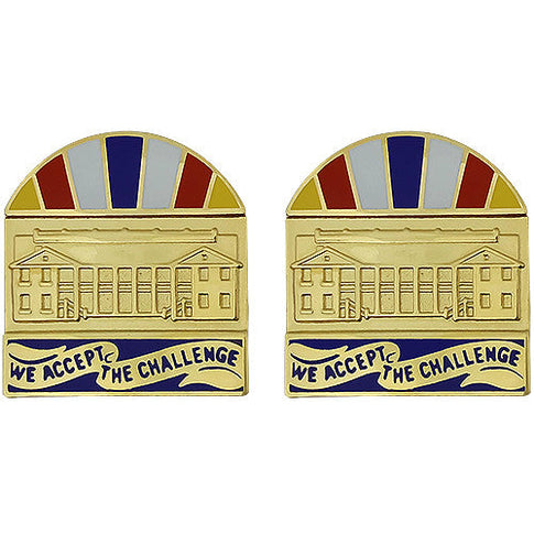 Florida National Guard Unit Crest (We Accept The Challenge) - Sold in Pairs
