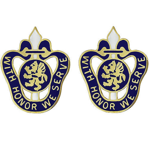 Michigan National Guard Unit Crest (With Honor We Serve) - Sold in Pairs
