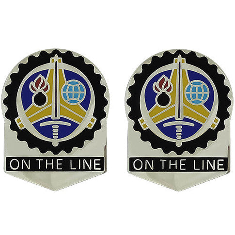 Operations Support Command Unit Crest (On The Line) - Sold in Pairs
