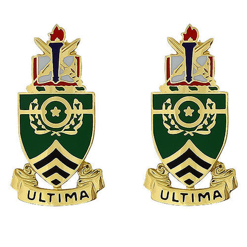 Sergeant Major Academy Unit Crest (Ultima) - Sold in Pairs