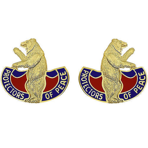 Missouri National Guard Unit Crest Left and Right Facing (Protectors Of Peace) - Sold in Pairs