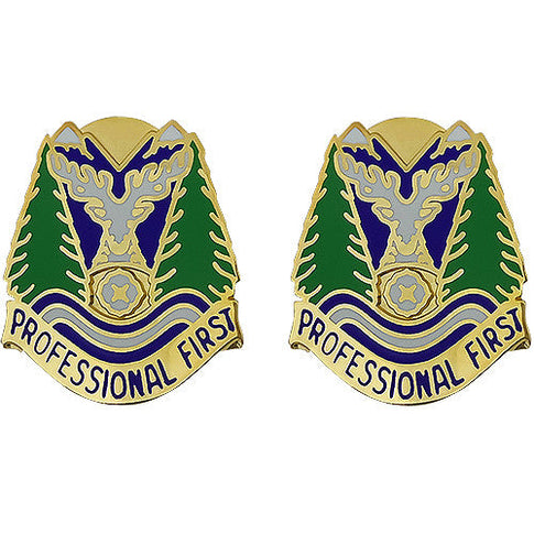 Idaho National Guard Unit Crest (Professional First) - Sold in Pairs