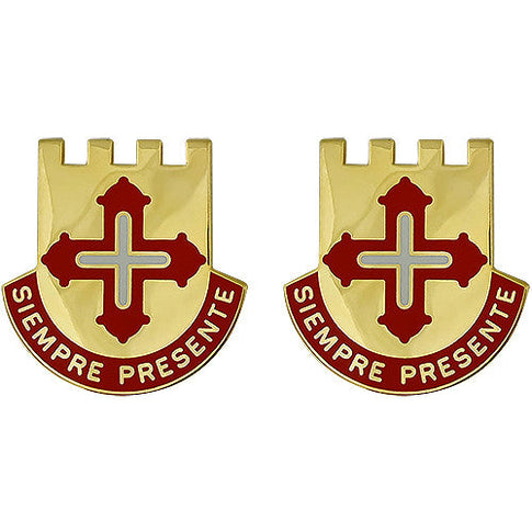 Puerto Rico National Guard Unit Crest (Siempre Presente) - Sold in Pairs