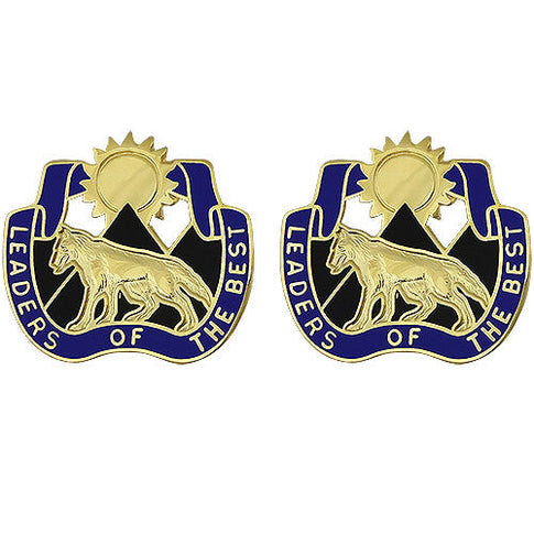 South Dakota National Guard Unit Crest (Leaders Of The Best) - Sold in Pairs