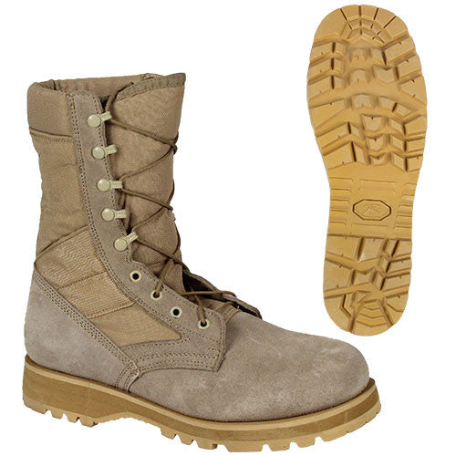Sierra Sole ACU Desert Tan Boots - Women's Size Footwear BOOTS-SIERRA 3R