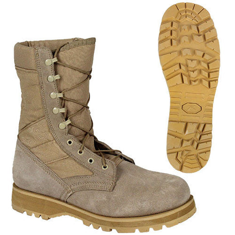 Sierra Sole ACU Desert Tan Boots - Men's Size