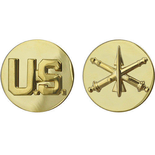 Army Air Defense Artillery Branch Insignia - Officer and Enlisted Badges 1436 AADEF-ENL-BI