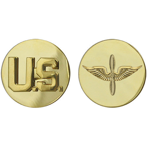 Army Aviation Branch Insignia - Officer and Enlisted Badges 1438 AVI-ENL-BI