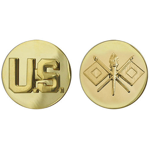 Army Signal Branch Insignia - Officer and Enlisted