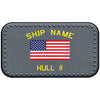 U.S. Navy Custom Ship Sticker Stickers and Decals US-Flag.sticker