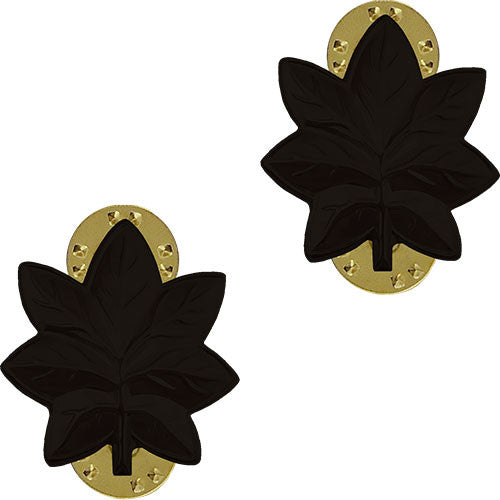 Navy Subdued Black Metal Collar Insignia Rank - Enlisted and Officer Rank 8296