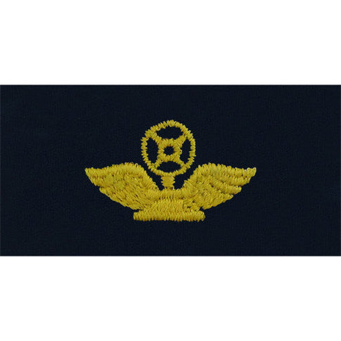 Navy Air Traffic Control Embroidered Coverall Collar Device