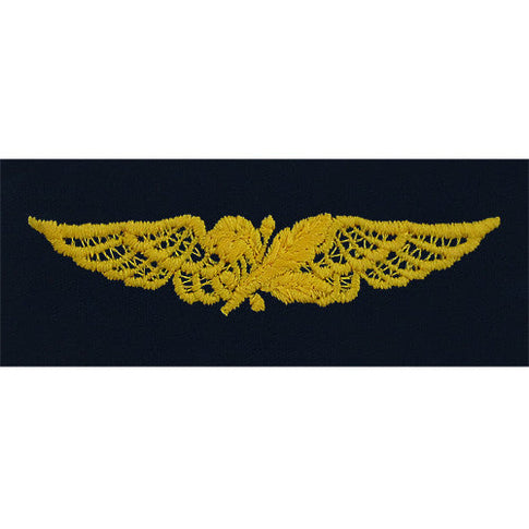 Navy Aviation Supply Corps Embroidered Breast Insignia | USAMM