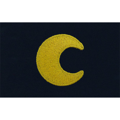 Navy Muslim Chaplain Embroidered Coverall Collar Device