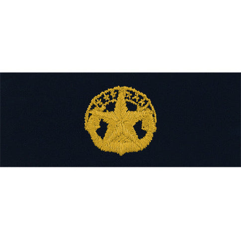 Navy Command at Sea Embroidered Coverall Breast Insignia