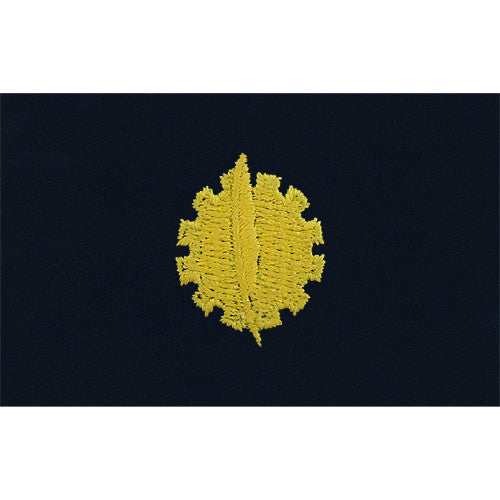 Navy Data Processing Technician Embroidered Coverall Collar Device Coat, Collar & Cap Insignia 