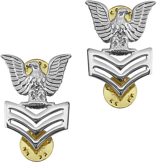 Navy Collar Insignia Rank - Pairs Rank 8209