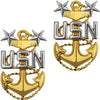 Navy Collar Insignia Rank - Pairs