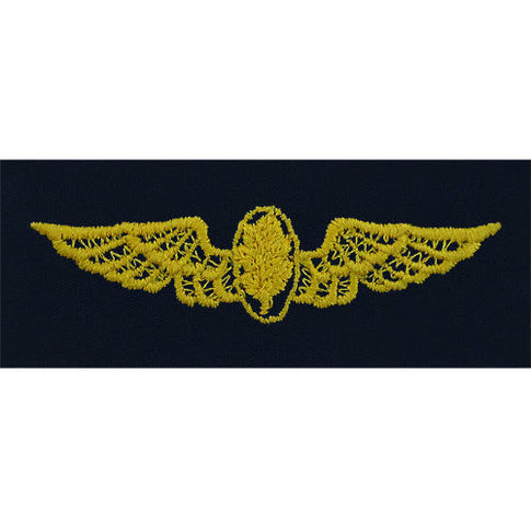 Navy Flight Nurse Embroidered Coverall Breast Insignia