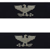 Navy Embroidered Coverall Collar Insignia Rank - Enlisted and Officer Rank 8328