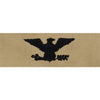 Navy Embroidered Desert Sand Collar Insignia Rank - Enlisted and Officer