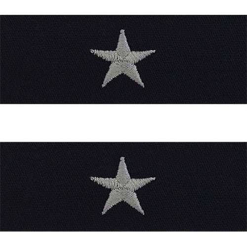 Navy Embroidered Coverall Collar Insignia Rank - Enlisted and Officer Rank 8329