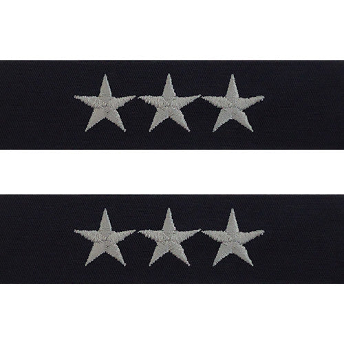 Navy Embroidered Coverall Collar Insignia Rank - Enlisted and Officer Rank 8331