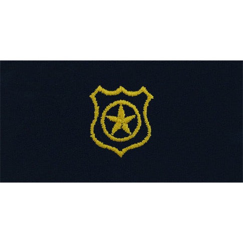 Navy Master-at-Arms Embroidered Coverall Collar Device