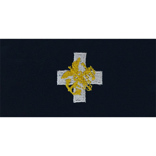 Public Health Service Field Medical Readiness Embroidered Coverall Collar Device Coat, Collar & Cap Insignia 