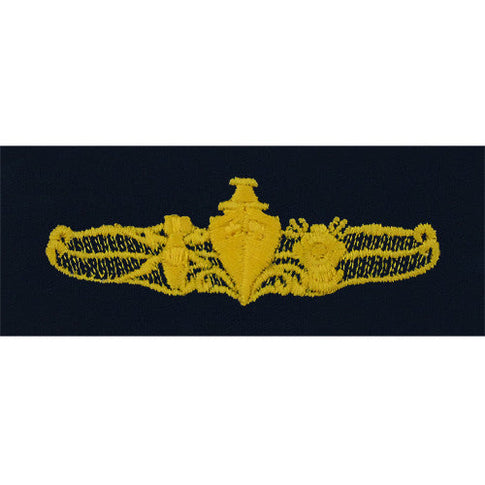 Navy Special Operations Warfare Embroidered Coverall Breast Insignia