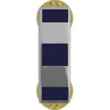 Navy Collar Insignia Rank - Single Rank 8290