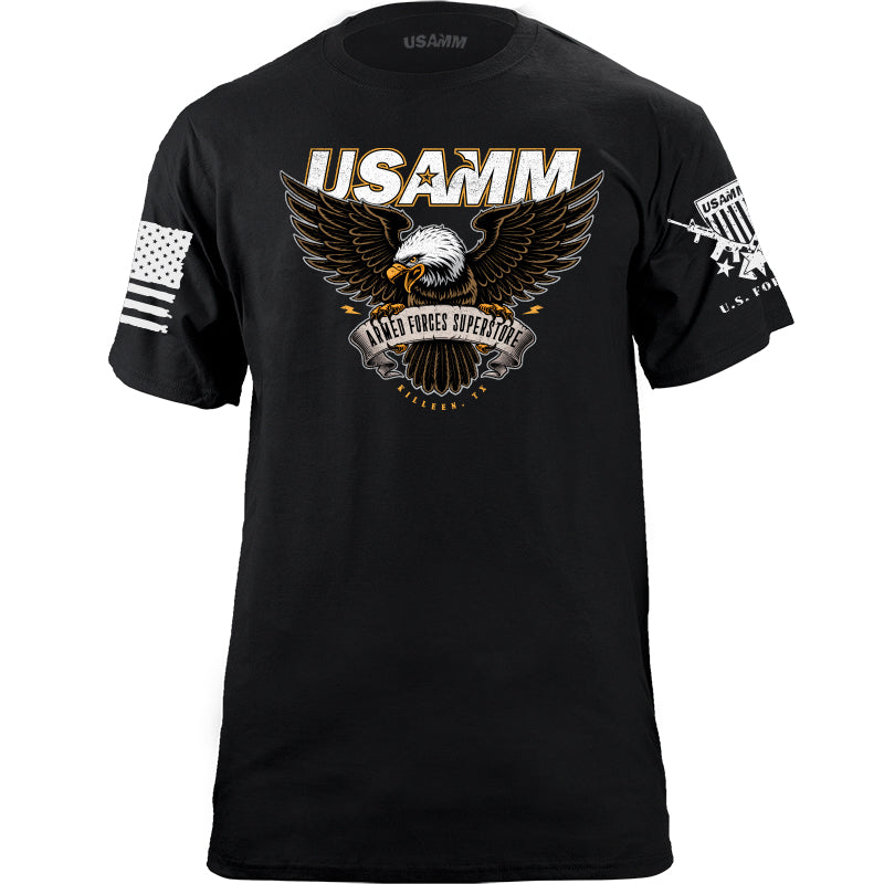 USAMM Eagle Biker Style T-Shirt Shirts YFS.6.048.1.BKT.1