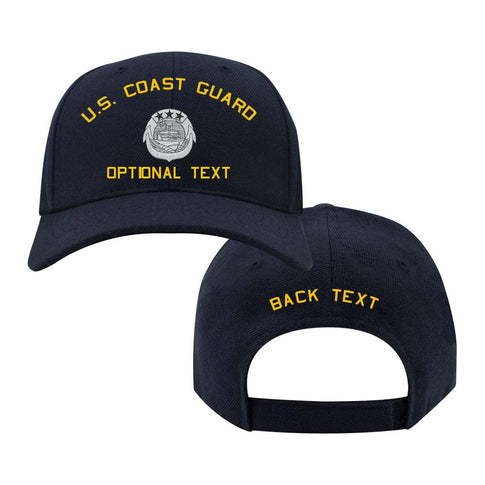 Coast Guard Custom Ship Cap - US Navy Small Craft Insignia