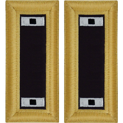 Army Male Shoulder Boards - Chaplain Rank 11050DBR