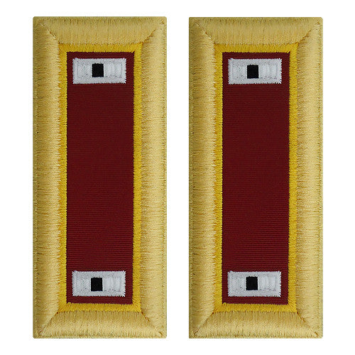Army Female Shoulder Boards - Transportation Rank 11409DBR