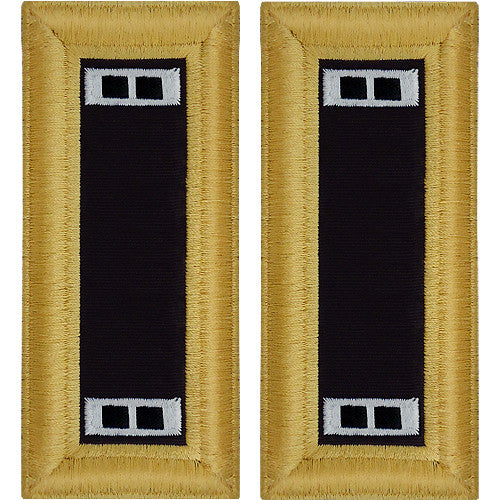 Army Male Shoulder Boards - Chaplain Rank 11051DBR