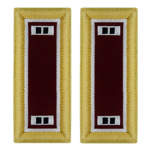 Army Female Shoulder Boards - Medical and Veterinary Rank 11333DBR