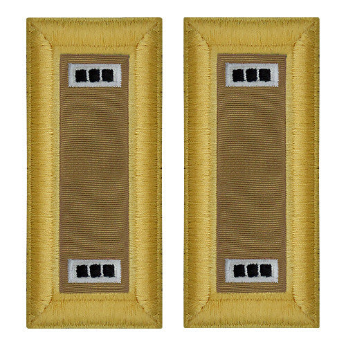 Army Female Shoulder Boards - Quartermaster Rank 11378DBR