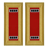 Army Female Shoulder Boards - Artillery - Sold in Pairs