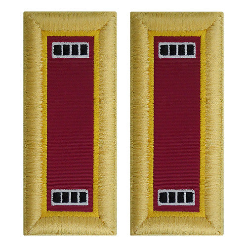 Army Female Shoulder Boards - Ordnance Rank 11368DBR