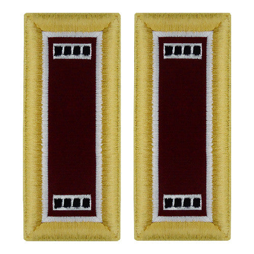 Army Female Shoulder Boards - Medical and Veterinary Rank 11335DBR